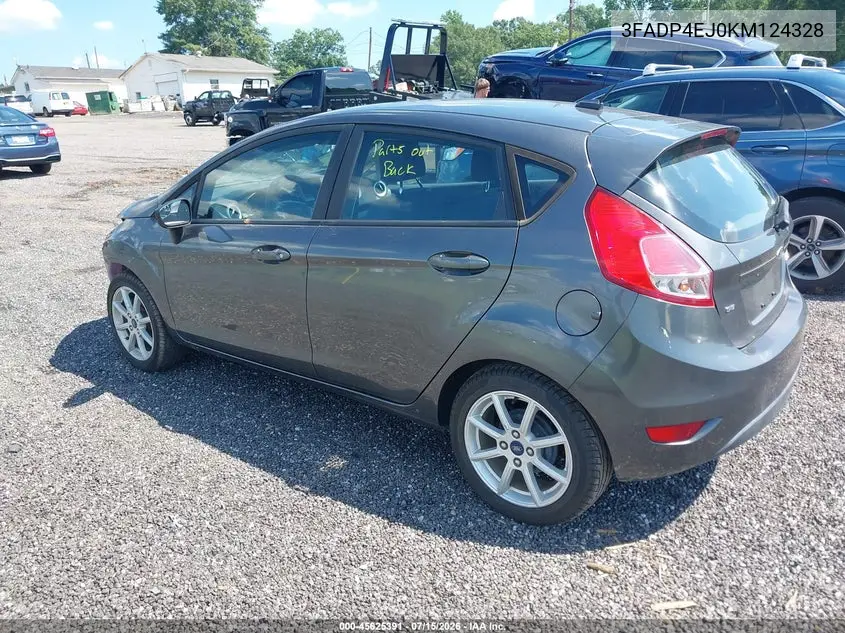 2019 Ford Fiesta Se VIN: 3FADP4EJ0KM124328 Lot: 45625391