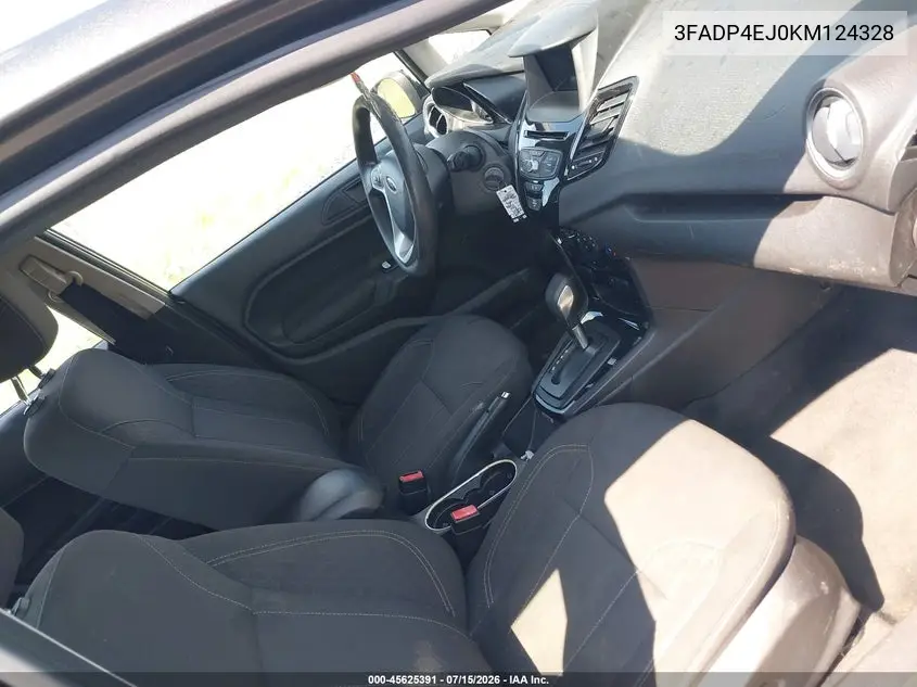 2019 Ford Fiesta Se VIN: 3FADP4EJ0KM124328 Lot: 45625391