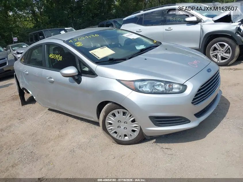 2019 Ford Fiesta S VIN: 3FADP4AJXKM162607 Lot: 45654180