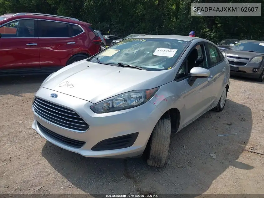 2019 Ford Fiesta S VIN: 3FADP4AJXKM162607 Lot: 45654180