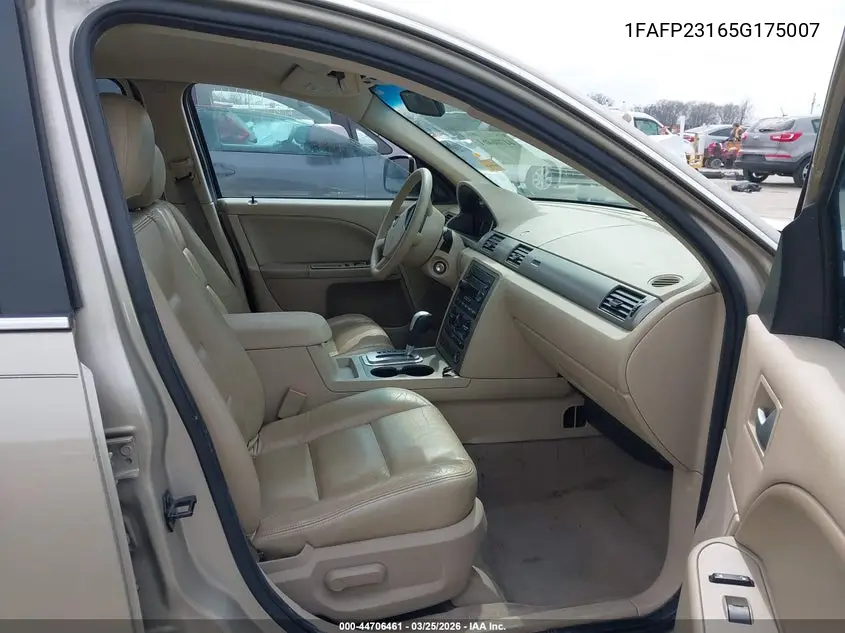 2005 Ford Five Hundred Se VIN: 1FAFP23165G175007 Lot: 44706461