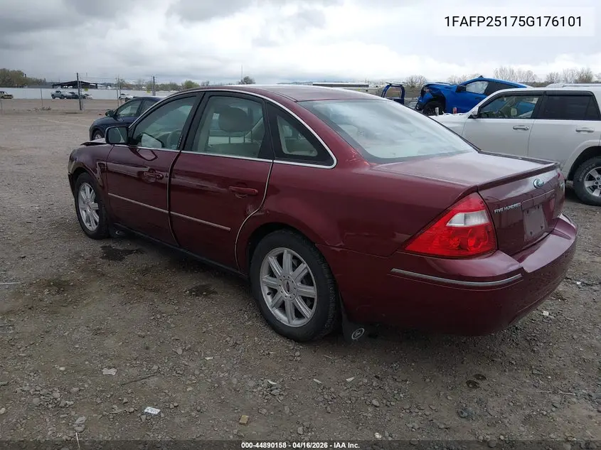 2005 Ford Five Hundred Limited VIN: 1FAFP25175G176101 Lot: 44890158