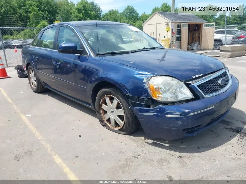 2005 Ford Five Hundred Se VIN: 1FAFP23145G201054 Lot: 45310465