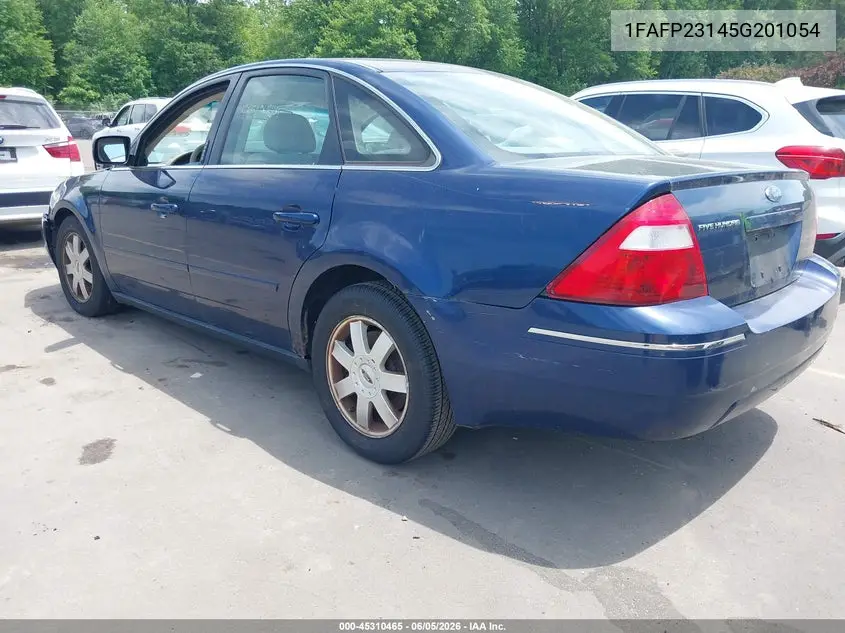 2005 Ford Five Hundred Se VIN: 1FAFP23145G201054 Lot: 45310465