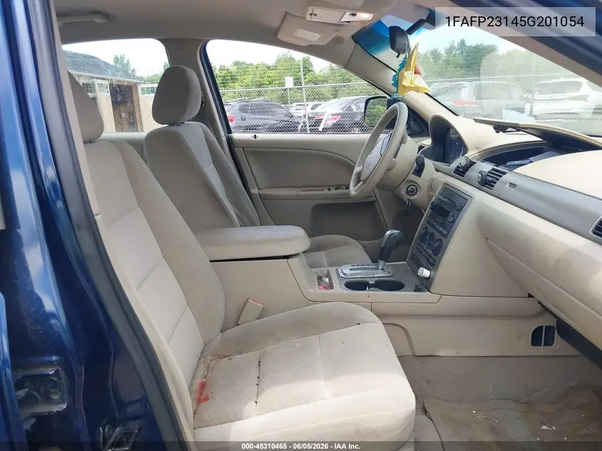 2005 Ford Five Hundred Se VIN: 1FAFP23145G201054 Lot: 45310465