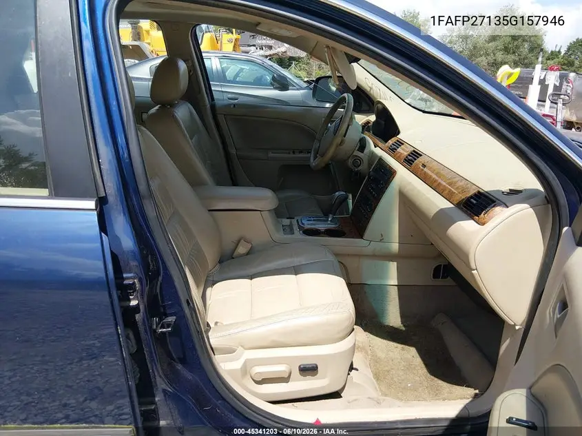 2005 Ford Five Hundred Sel VIN: 1FAFP27135G157946 Lot: 45341203