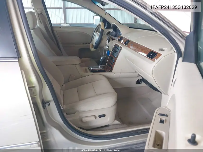 2005 Ford Five Hundred Sel VIN: 1FAFP24135G132629 Lot: 45358450