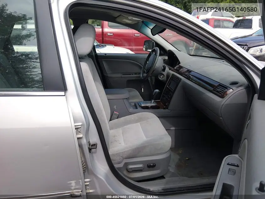 2005 Ford Five Hundred Sel VIN: 1FAFP24165G140580 Lot: 45521850