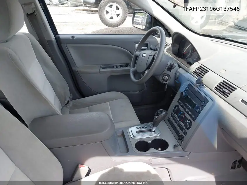 2006 Ford Five Hundred Se VIN: 1FAFP23196G137546 Lot: 45346692