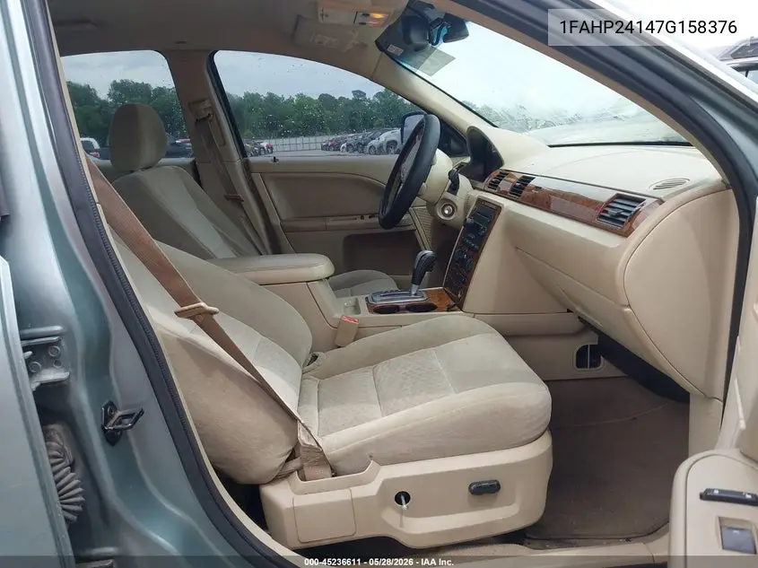 2007 Ford Five Hundred Sel VIN: 1FAHP24147G158376 Lot: 45236611