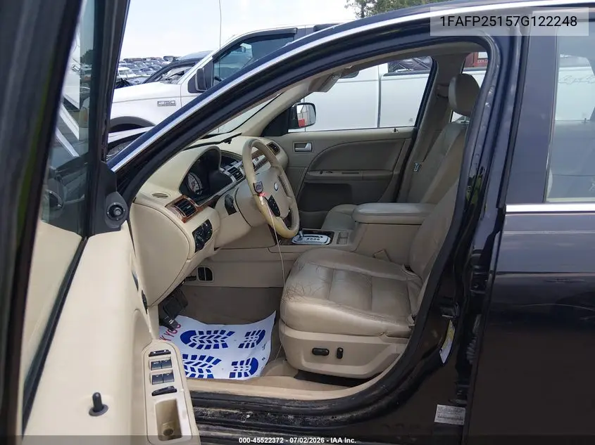 2007 Ford Five Hundred Limited VIN: 1FAFP25157G122248 Lot: 45522372