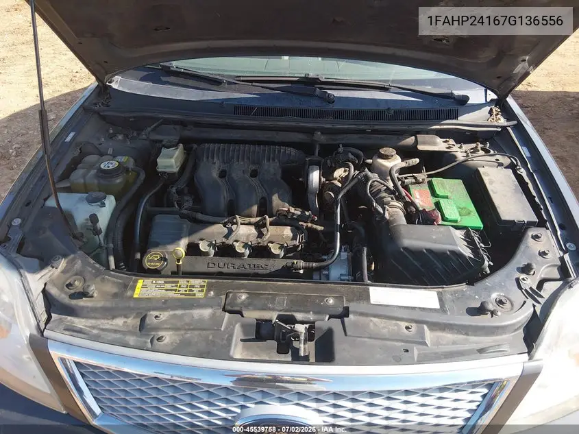 2007 Ford Five Hundred Sel VIN: 1FAHP24167G136556 Lot: 45539758