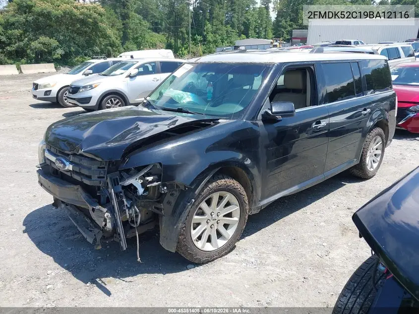 2009 Ford Flex Sel VIN: 2FMDK52C19BA12116 Lot: 45351405