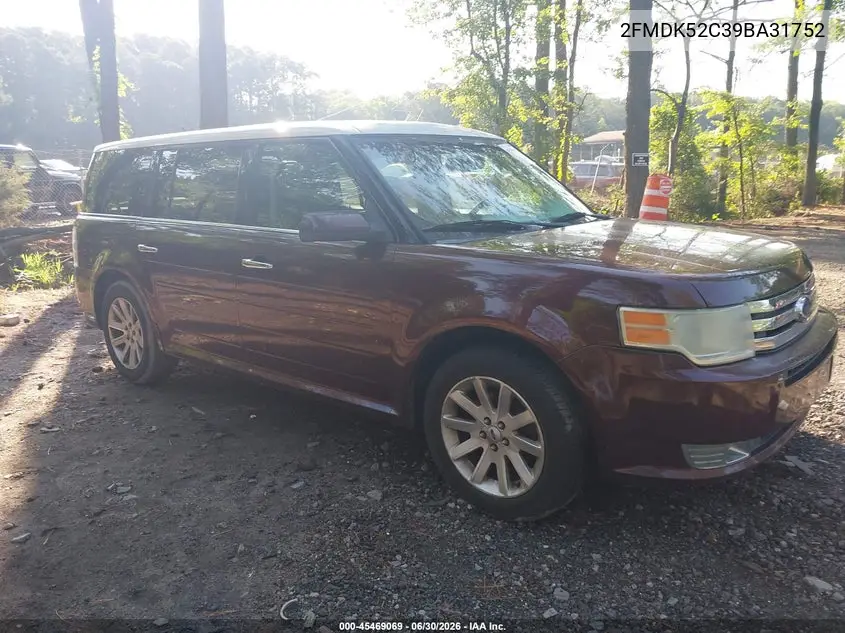 2009 Ford Flex Sel VIN: 2FMDK52C39BA31752 Lot: 45469069