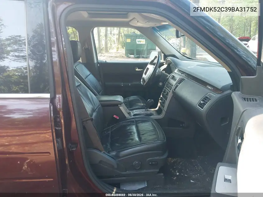 2009 Ford Flex Sel VIN: 2FMDK52C39BA31752 Lot: 45469069