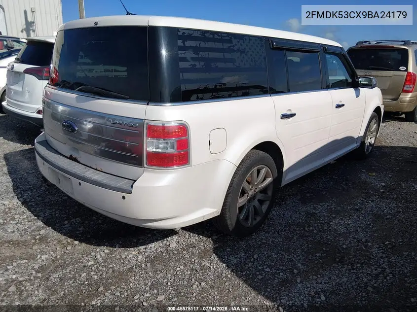 2009 Ford Flex Limited VIN: 2FMDK53CX9BA24179 Lot: 45575117