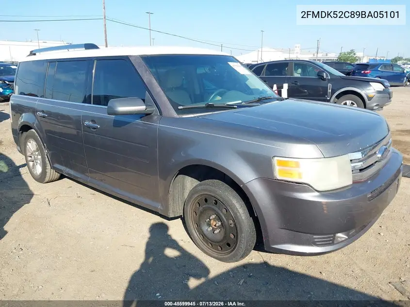 2009 Ford Flex Sel VIN: 2FMDK52C89BA05101 Lot: 45599945