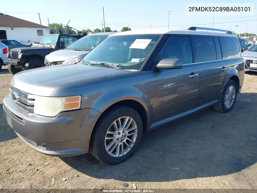 2009 Ford Flex Sel VIN: 2FMDK52C89BA05101 Lot: 45599945