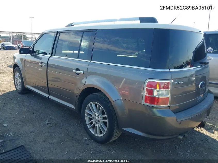 2009 Ford Flex Sel VIN: 2FMDK52C89BA05101 Lot: 45599945