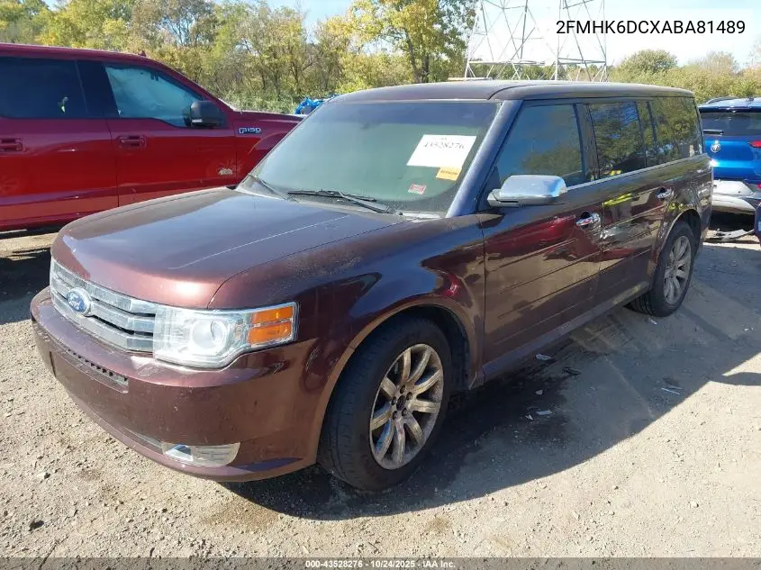 2FMHK6DCXABA81489 2010 Ford Flex Limited