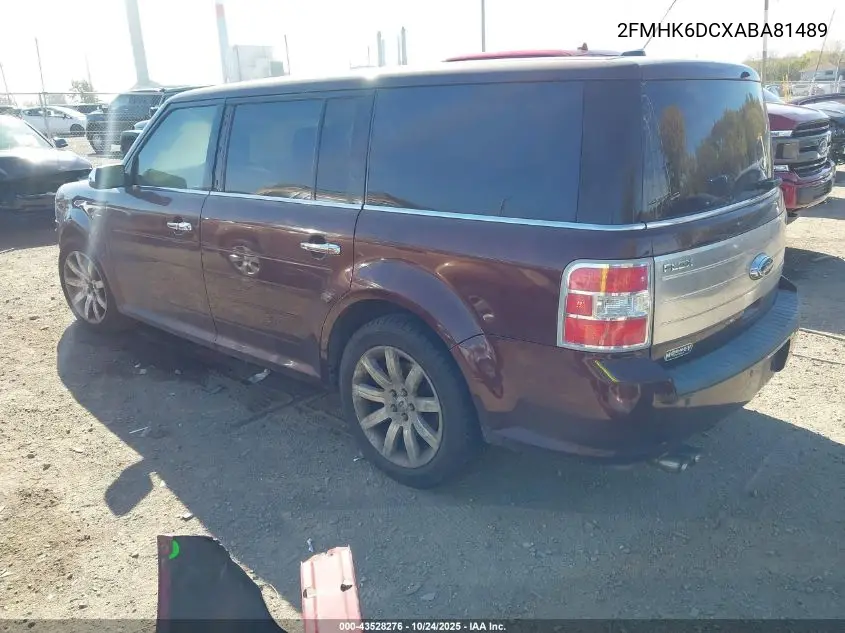 2FMHK6DCXABA81489 2010 Ford Flex Limited