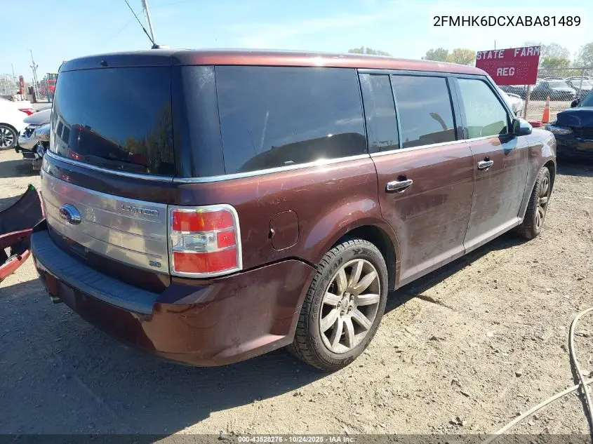 2FMHK6DCXABA81489 2010 Ford Flex Limited