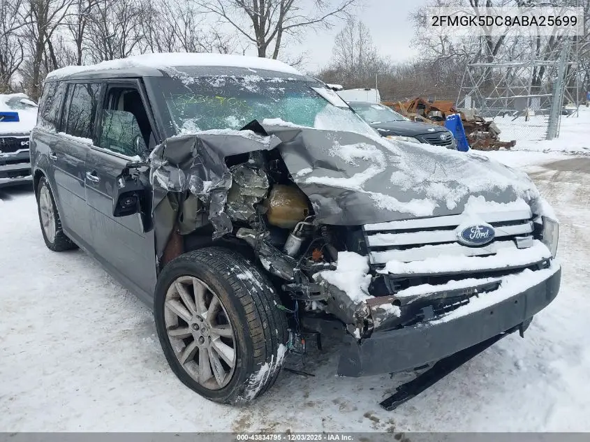 2FMGK5DC8ABA25699 2010 Ford Flex Limited