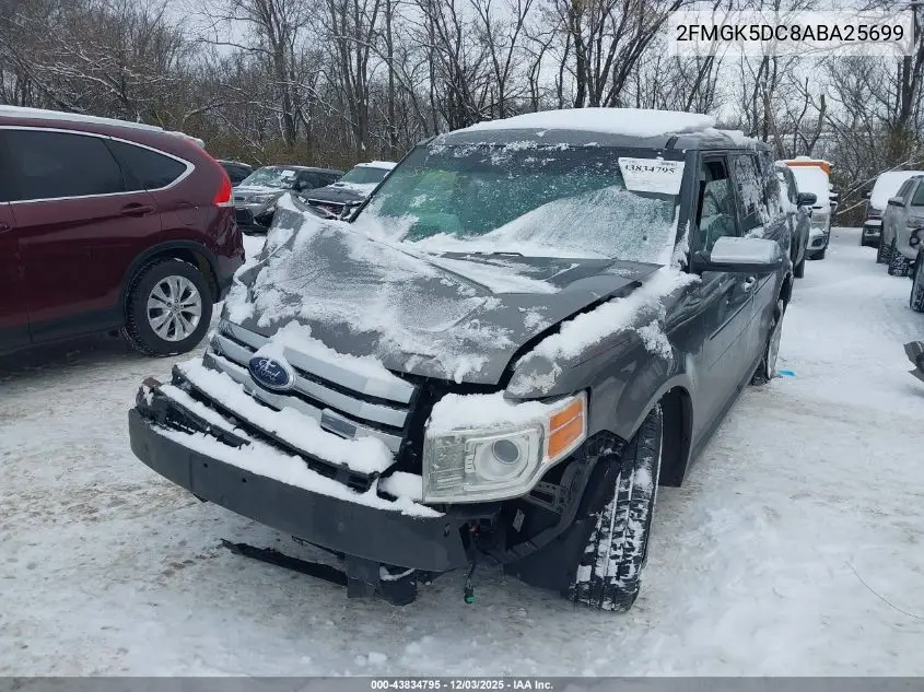 2FMGK5DC8ABA25699 2010 Ford Flex Limited