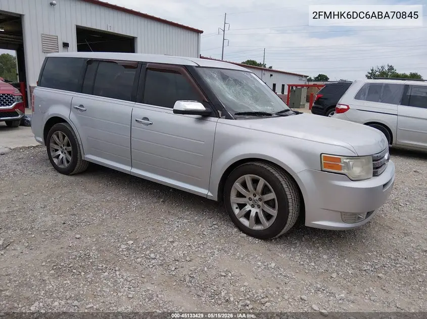 2010 Ford Flex Limited VIN: 2FMHK6DC6ABA70845 Lot: 45133429