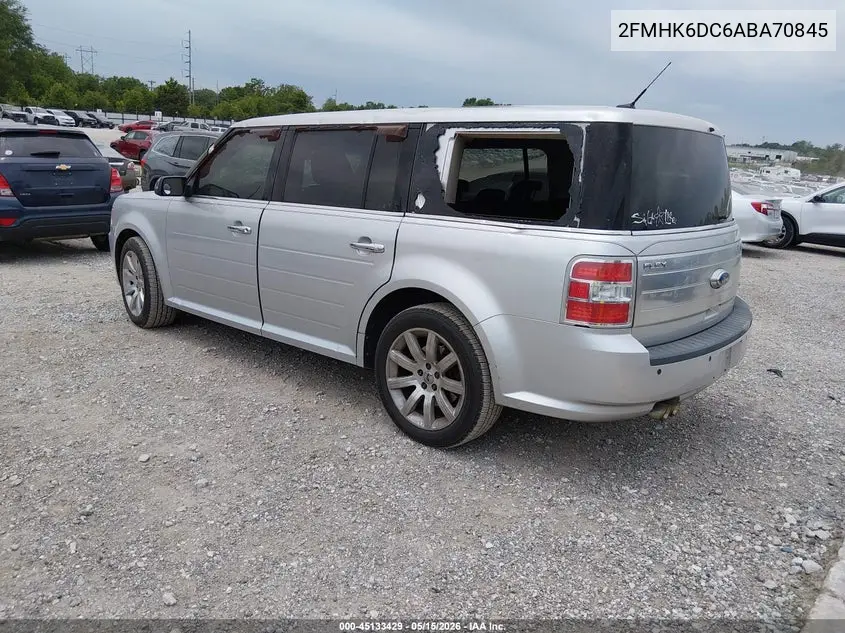 2010 Ford Flex Limited VIN: 2FMHK6DC6ABA70845 Lot: 45133429