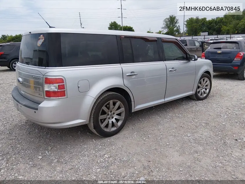 2010 Ford Flex Limited VIN: 2FMHK6DC6ABA70845 Lot: 45133429