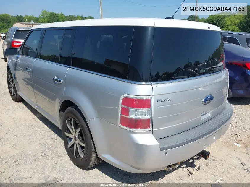 2010 Ford Flex Sel VIN: 2FMGK5CC9ABA47163 Lot: 45341635