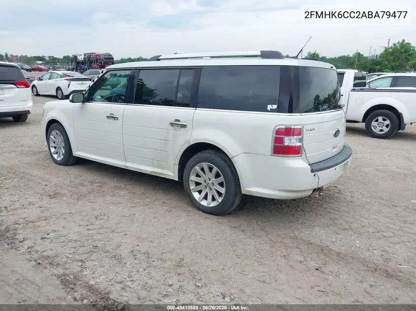 2010 Ford Flex Sel VIN: 2FMHK6CC2ABA79477 Lot: 45410559