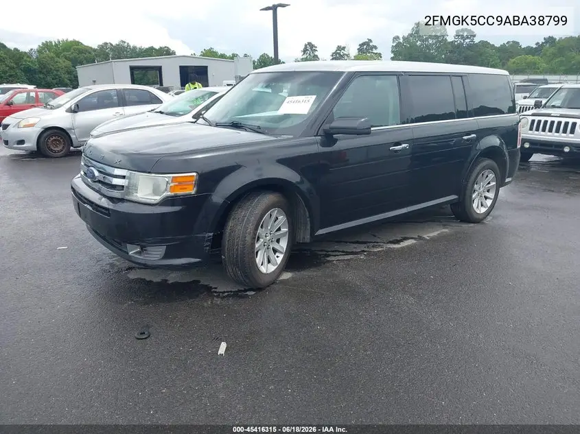 2010 Ford Flex Sel VIN: 2FMGK5CC9ABA38799 Lot: 45416315