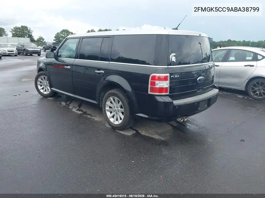 2010 Ford Flex Sel VIN: 2FMGK5CC9ABA38799 Lot: 45416315