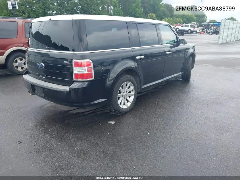 2010 Ford Flex Sel VIN: 2FMGK5CC9ABA38799 Lot: 45416315