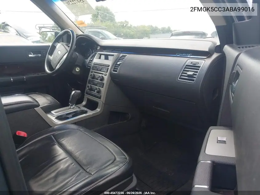 2010 Ford Flex Sel VIN: 2FMGK5CC3ABA99016 Lot: 45472236