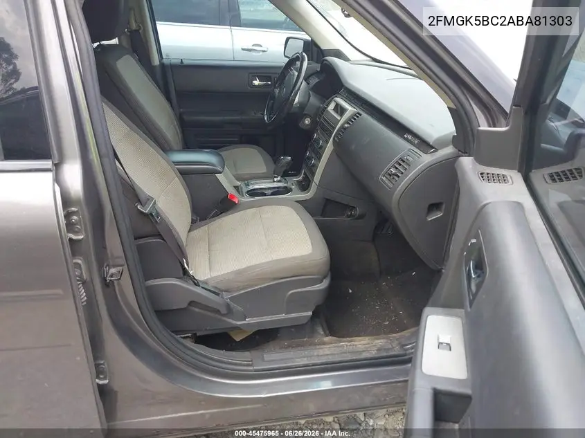 2010 Ford Flex Se VIN: 2FMGK5BC2ABA81303 Lot: 45475965