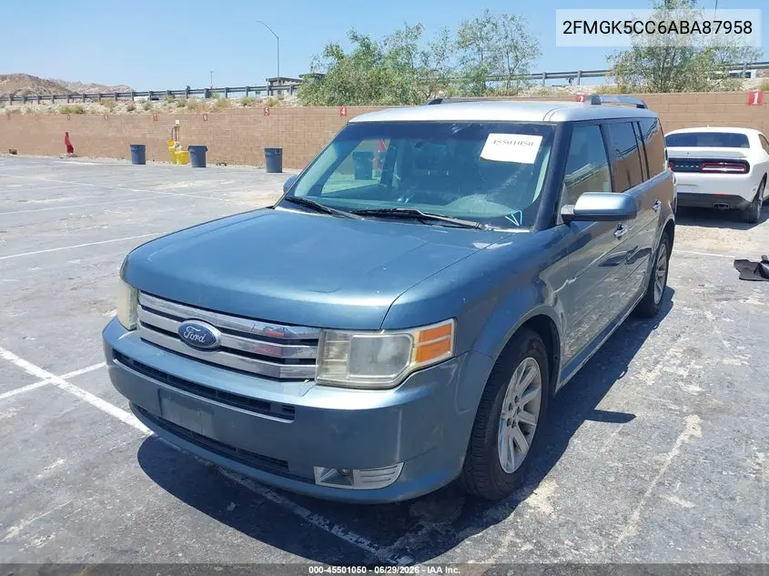 2010 Ford Flex Sel VIN: 2FMGK5CC6ABA87958 Lot: 45501050