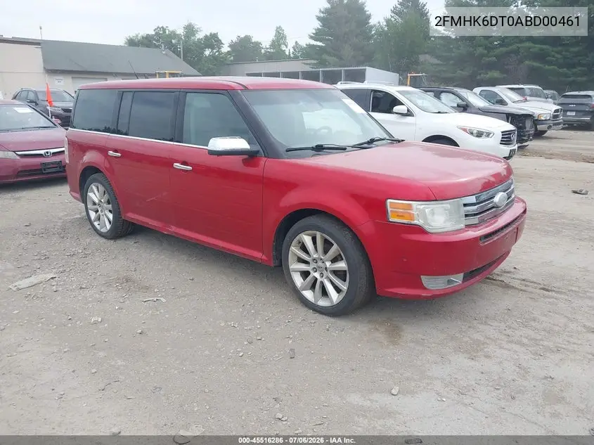 2010 Ford Flex Limited VIN: 2FMHK6DT0ABD00461 Lot: 45516286