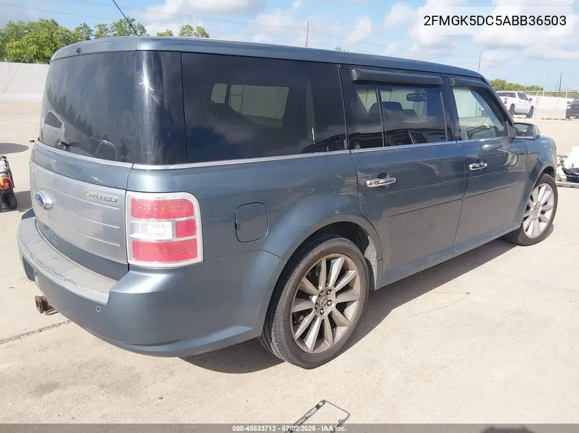 2010 Ford Flex Limited VIN: 2FMGK5DC5ABB36503 Lot: 45533712