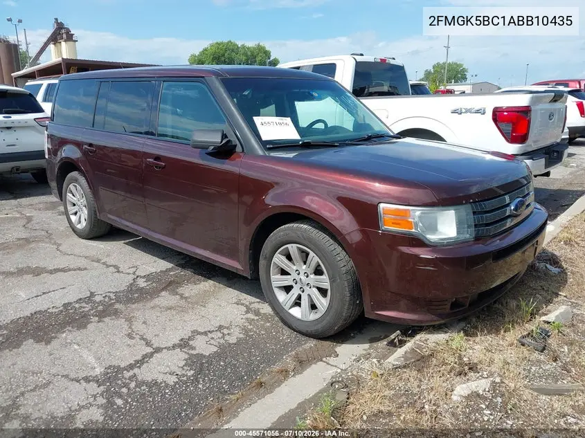 2010 Ford Flex Se VIN: 2FMGK5BC1ABB10435 Lot: 45571056