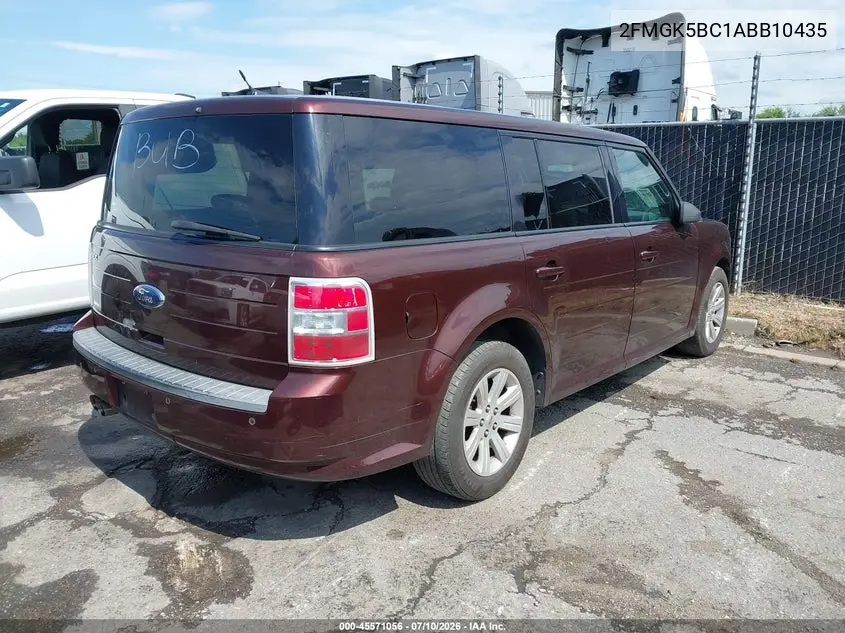 2010 Ford Flex Se VIN: 2FMGK5BC1ABB10435 Lot: 45571056