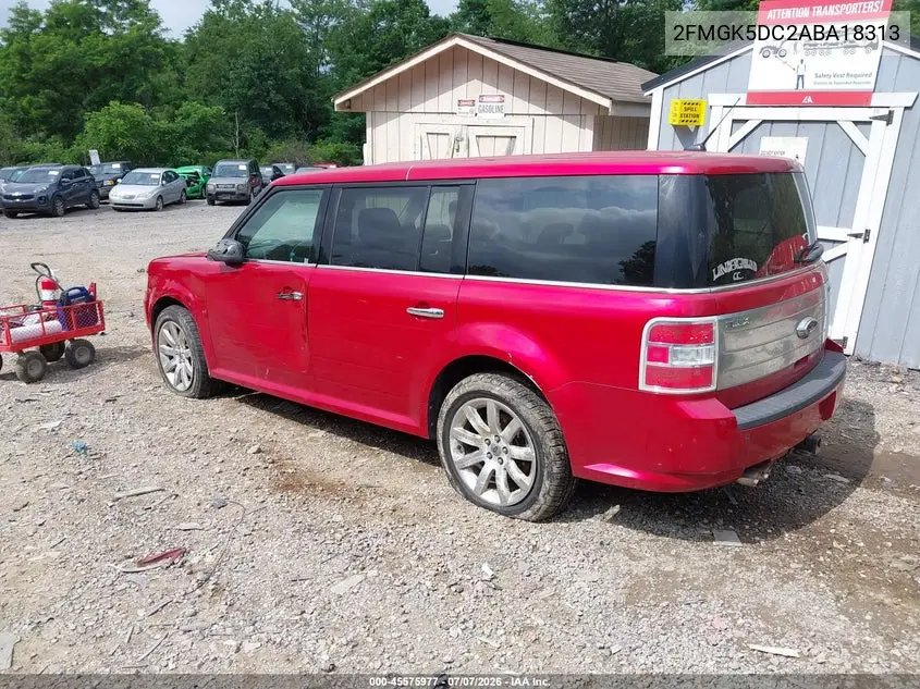 2010 Ford Flex Limited VIN: 2FMGK5DC2ABA18313 Lot: 45575977
