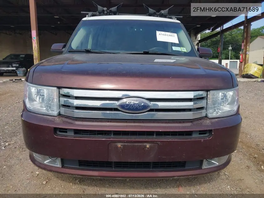 2010 Ford Flex Sel VIN: 2FMHK6CCXABA71689 Lot: 45601802