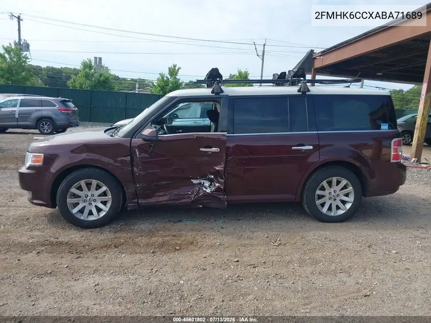 2010 Ford Flex Sel VIN: 2FMHK6CCXABA71689 Lot: 45601802
