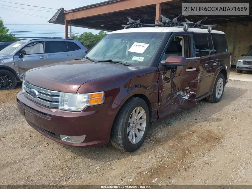 2010 Ford Flex Sel VIN: 2FMHK6CCXABA71689 Lot: 45601802