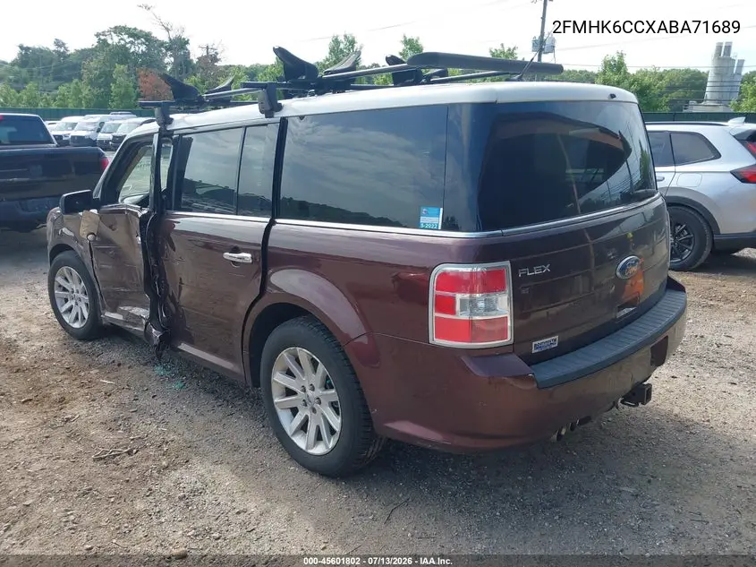 2010 Ford Flex Sel VIN: 2FMHK6CCXABA71689 Lot: 45601802