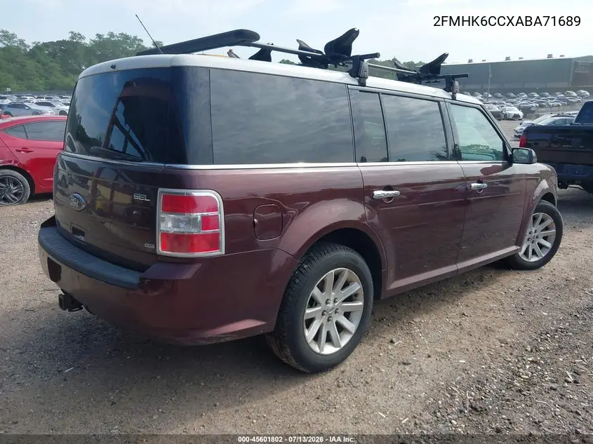 2010 Ford Flex Sel VIN: 2FMHK6CCXABA71689 Lot: 45601802