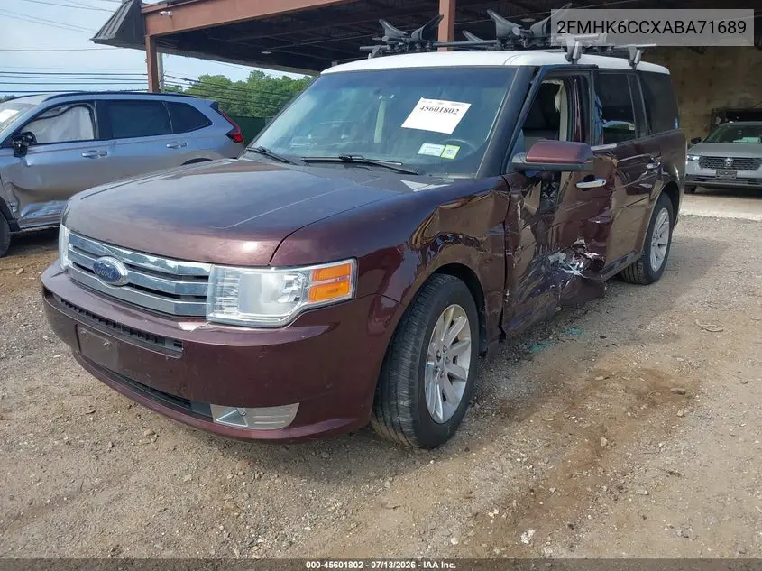 2010 Ford Flex Sel VIN: 2FMHK6CCXABA71689 Lot: 45601802